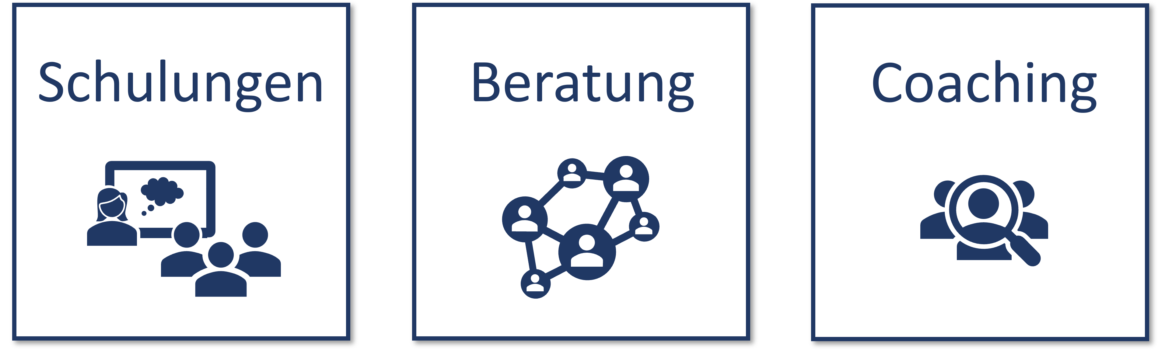 Das Angebot von Projektitekt: Schulungen, Beratung und Coaching